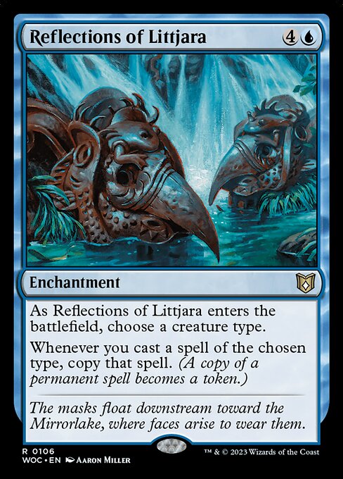 Reflections of Littjara - Wilds of Eldraine Commander