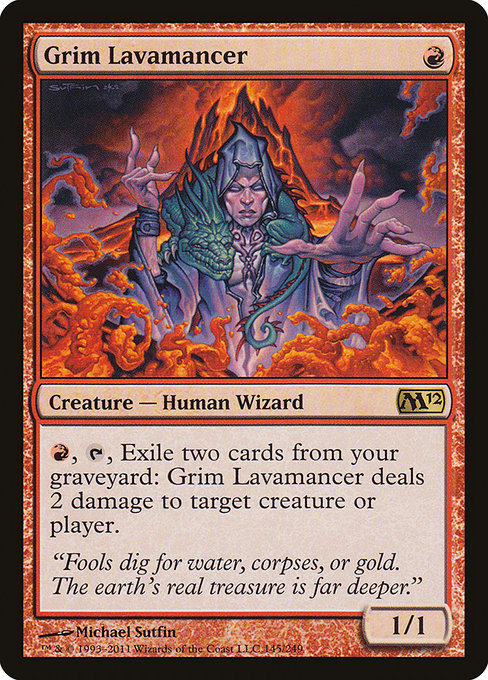 Grim Lavamancer - Magic 2012