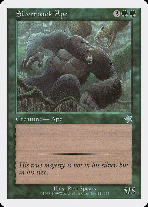 Silverback Ape - Starter 1999