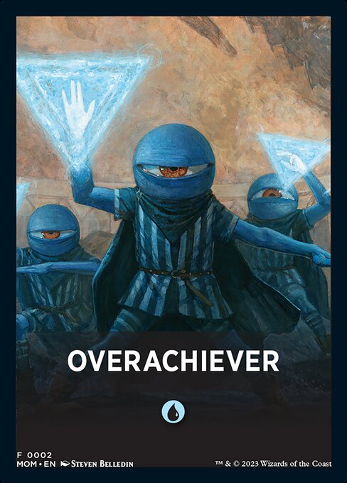 Overachiever - March of the Machine Jumpstart Front Cards