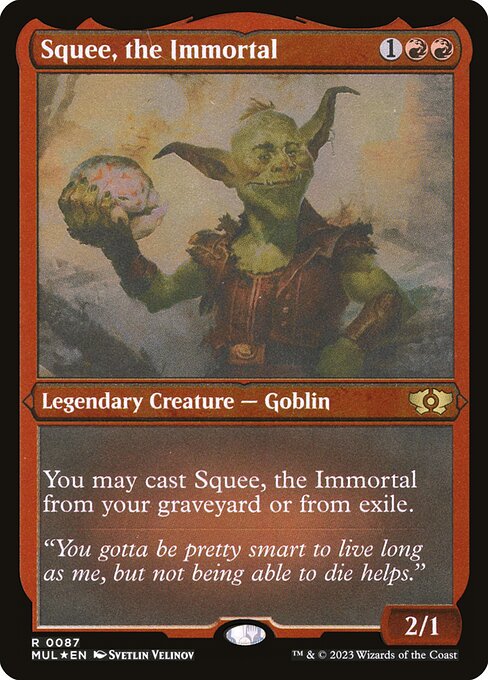 Squee, the Immortal - Multiverse Legends - Etched Foil