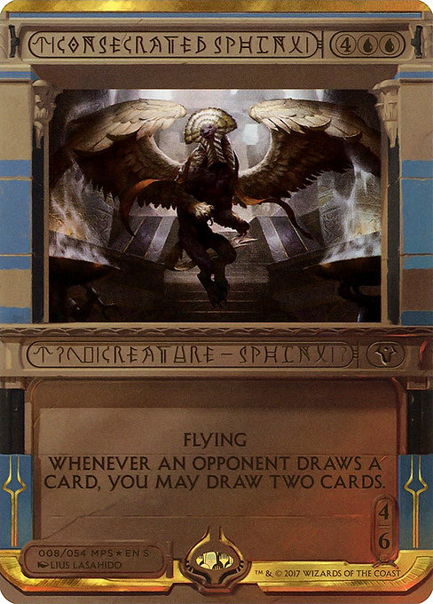 Consecrated Sphinx - Amonkhet Invocations - Promo Foil