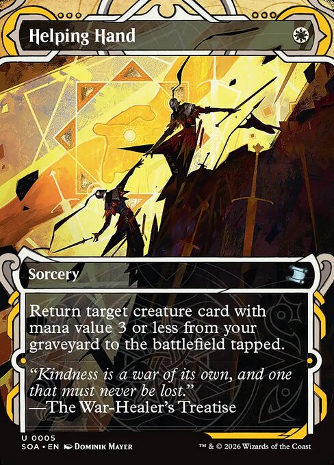 Helping Hand - Secrets of Strixhaven Mystical Archive - Showcase