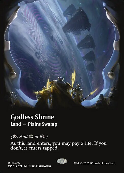 Godless Shrine - Edge of Eternities - Galaxy Foil, Showcase