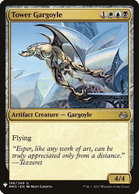 Tower Gargoyle - The List