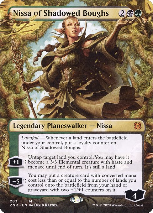 Nissa of Shadowed Boughs - Zendikar Rising