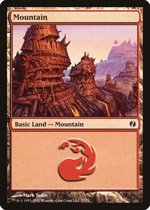 Mountain - Duel Decks: Venser vs. Koth
