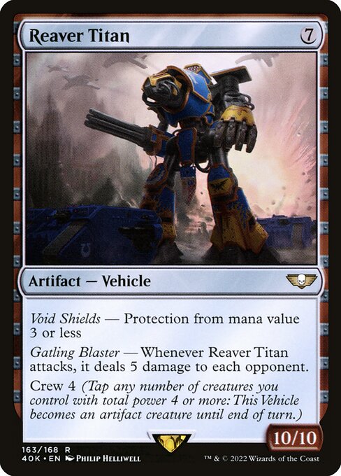 Reaver Titan - Warhammer 40,000 Commander