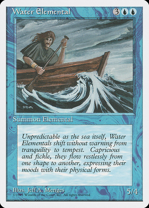 Water Elemental - Fourth Edition