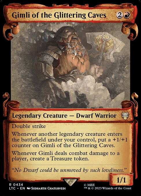 Gimli of the Glittering Caves - Tales of Middle-earth Commander