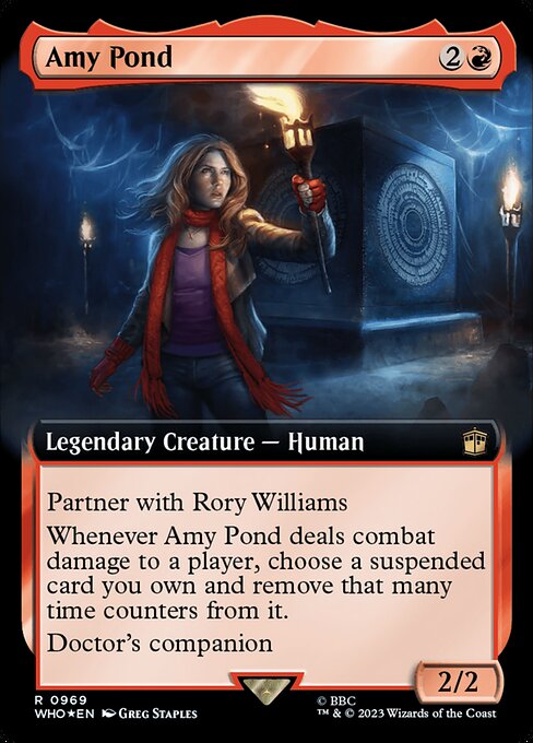 Amy Pond - Doctor Who - Surge Foil