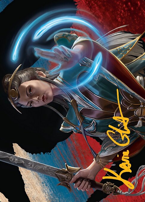 Narset, Jeskai Waymaster - Tarkir: Dragonstorm Art Series - Borderless