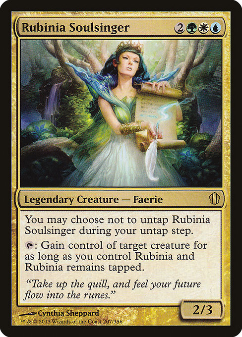 Rubinia Soulsinger - Commander 2013