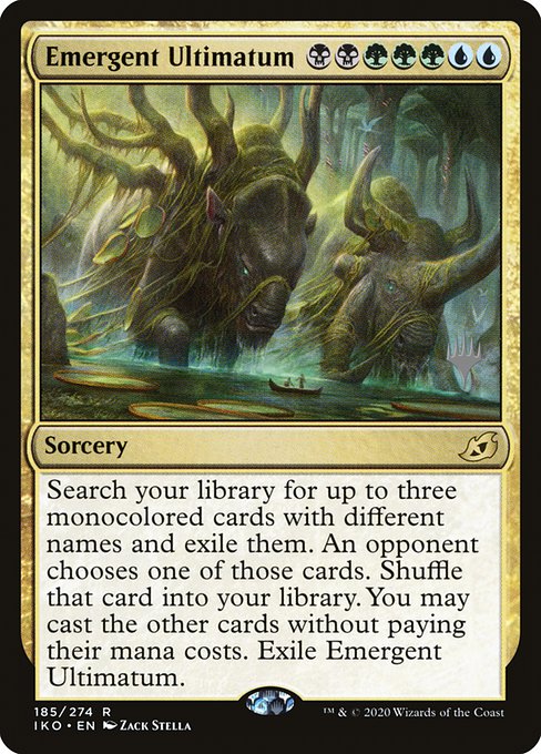 Emergent Ultimatum - Ikoria: Lair of Behemoths Promos