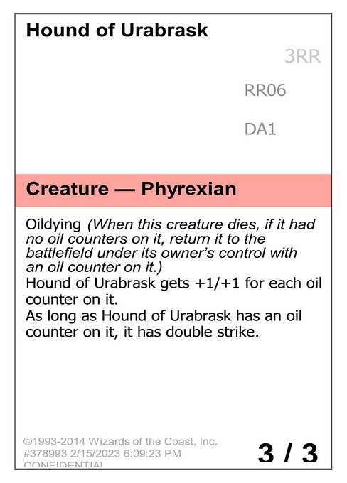 Hound of Urabrask - Unknown Event