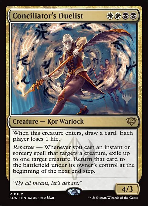 Conciliator's Duelist - Secrets of Strixhaven Promos