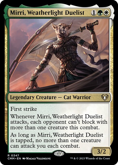 Mirri, Weatherlight Duelist - Commander Masters