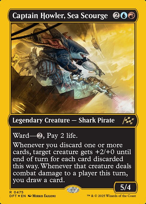 Captain Howler, Sea Scourge - Aetherdrift