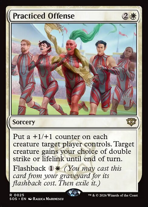 Practiced Offense - Secrets of Strixhaven Promos