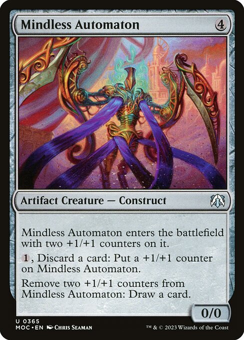 Mindless Automaton - March of the Machine Commander