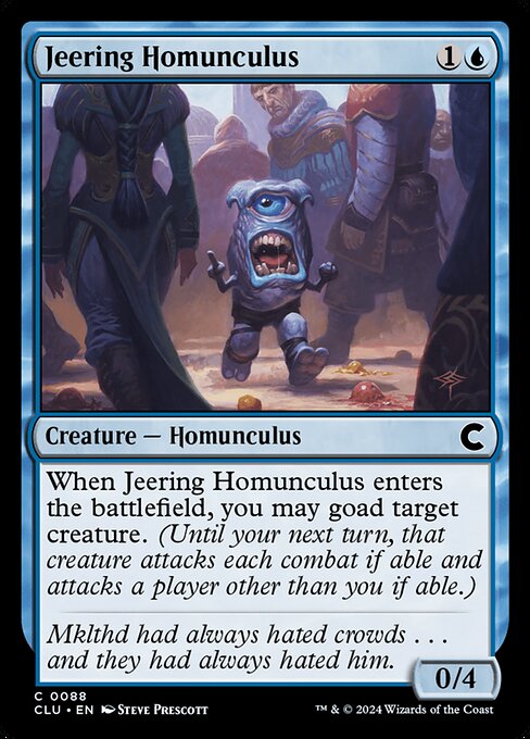 Jeering Homunculus - Ravnica: Clue Edition