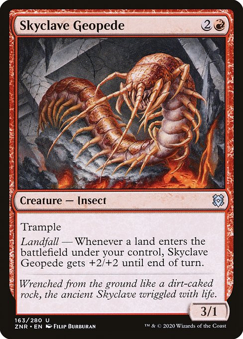 Skyclave Geopede - Zendikar Rising