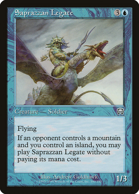 Saprazzan Legate - Mercadian Masques