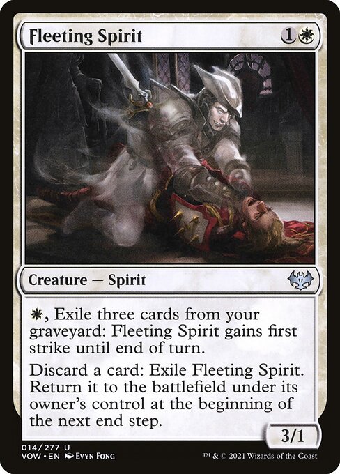 Fleeting Spirit - Innistrad: Crimson Vow