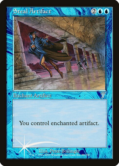 Steal Artifact - Seventh Edition - Promo Foil