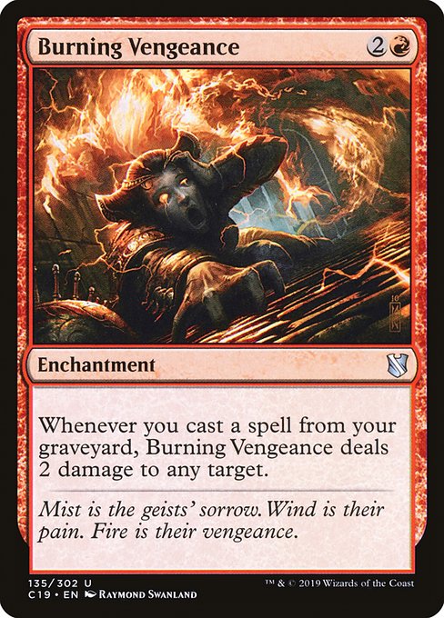 Burning Vengeance - Commander 2019