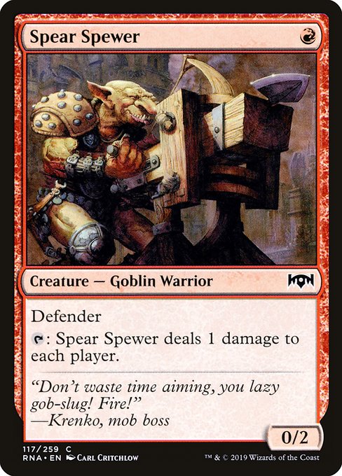 Spear Spewer - Ravnica Allegiance