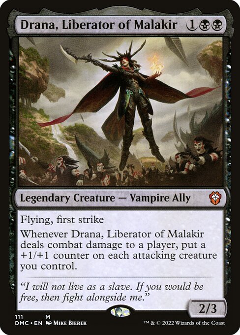 Drana, Liberator of Malakir - Dominaria United Commander