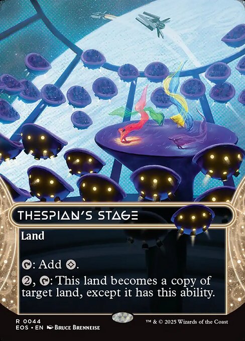 Thespian's Stage - Edge of Eternities: Stellar Sights - Borderless