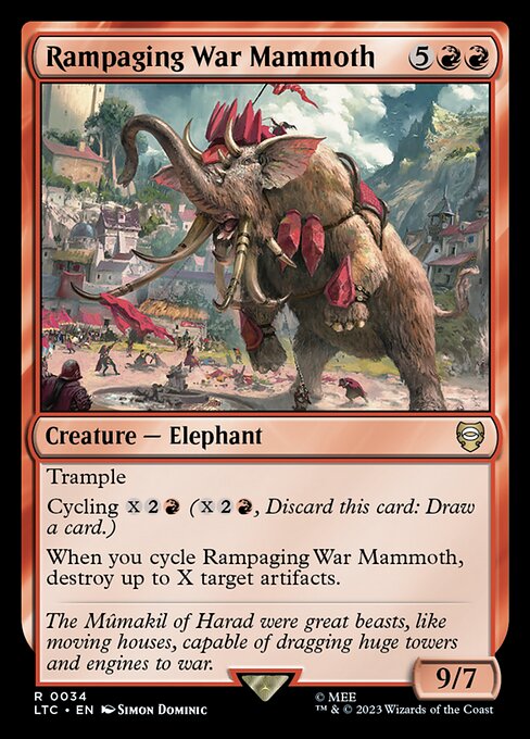 Rampaging War Mammoth - Tales of Middle-earth Commander