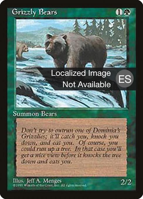 Osos pardos (Grizzly Bears) - Fourth Edition Foreign Black Border