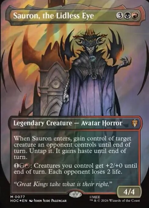 Sauron, the Lidless Eye - The Hobbit Commander