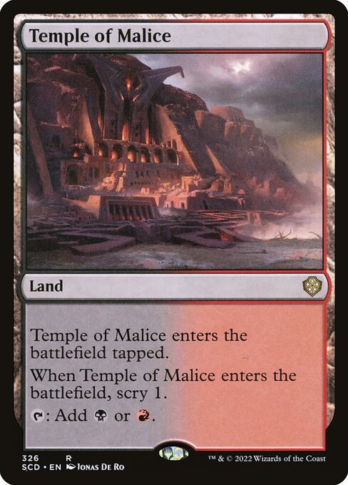 Temple of Malice - Starter Commander Decks