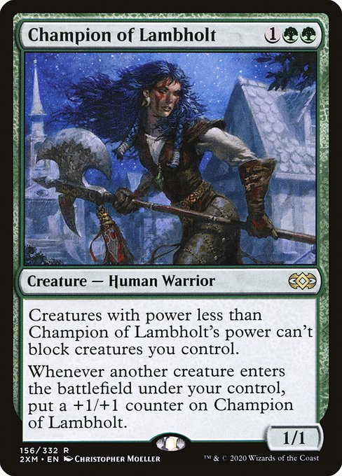 Champion of Lambholt - Double Masters