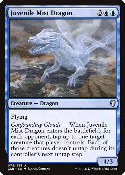 Juvenile Mist Dragon - Commander Legends: Battle for Baldur's Gate