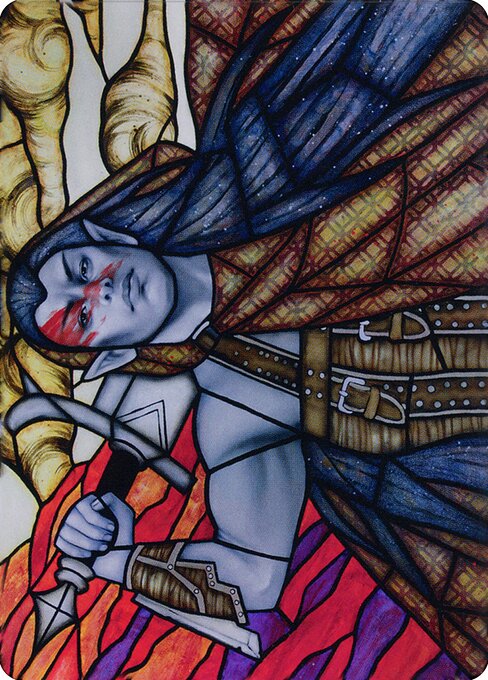 Radha, Coalition Warlord - Dominaria United Art Series - Borderless