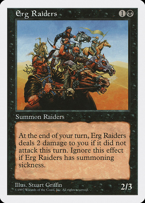 Erg Raiders - Fifth Edition