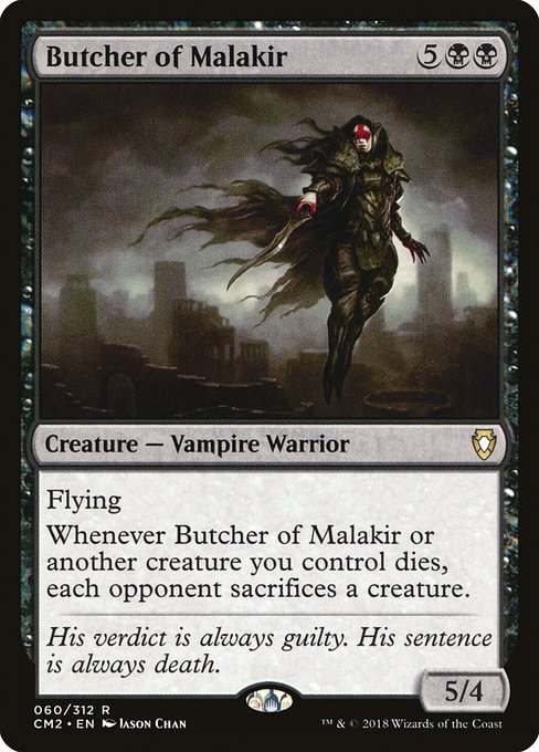 Butcher of Malakir - Commander Anthology Volume II