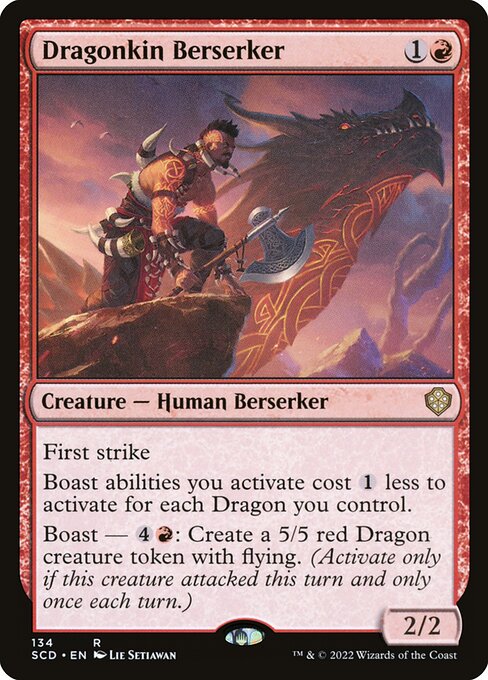 Dragonkin Berserker - Starter Commander Decks