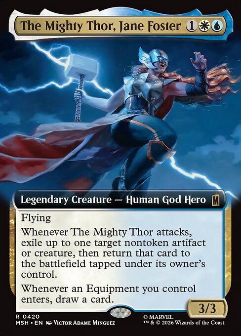 The Mighty Thor, Jane Foster - Marvel Super Heroes