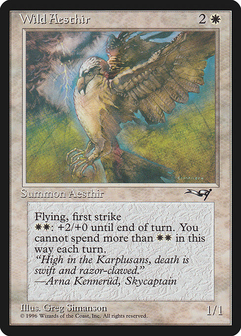 Wild Aesthir - Alliances