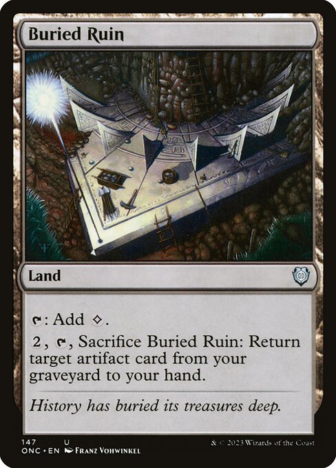 Buried Ruin - Phyrexia: All Will Be One Commander