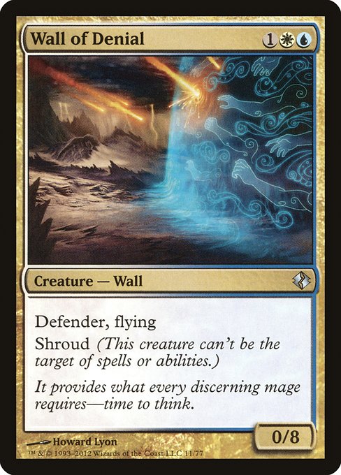 Wall of Denial - Duel Decks: Venser vs. Koth