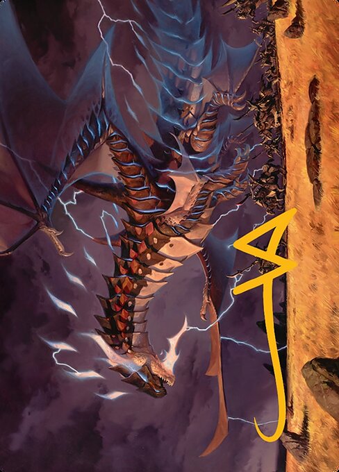 Neriv, Heart of the Storm - Tarkir: Dragonstorm Art Series