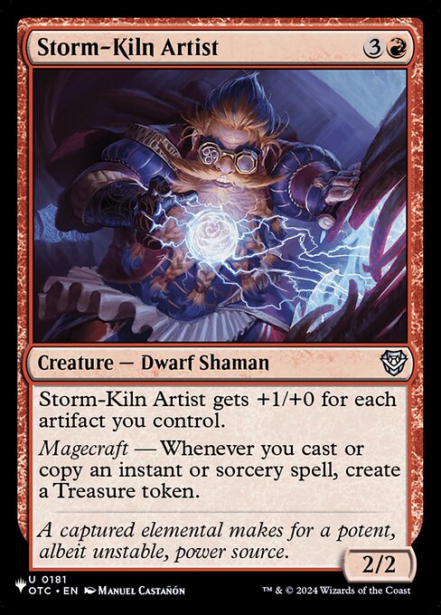 Storm-Kiln Artist - The List