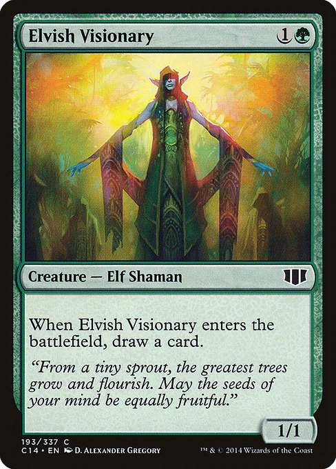 Elvish Visionary - Commander 2014